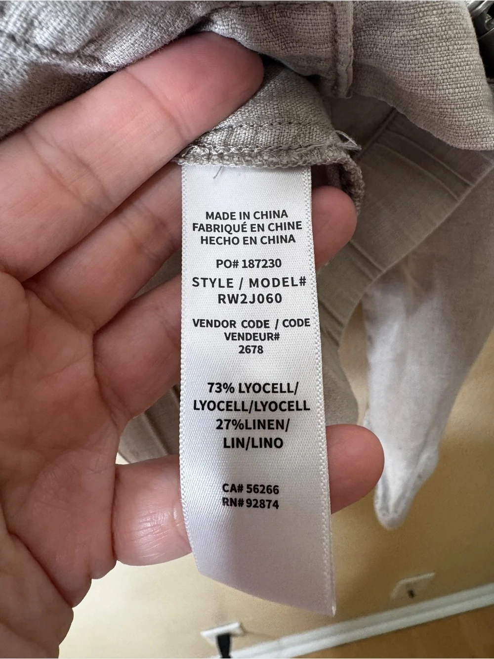 Splendid Collection Jacket Women Medium Gray Linen Blend Utility Drawstring Hem - Picture 4 of 8